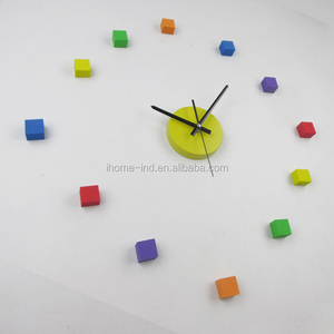 Orologio <span class=keywords><strong>da</strong></span> <span class=keywords><strong>parete</strong></span> colorful 3d orologio di grandi dimensioni fancy disegno 3d wall sticker orologio - Product Image 4