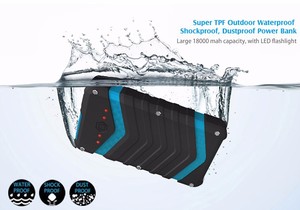 Chargeur étanche ROHs de batterie au lithium haute capacité 18000mAh avec fonction d'affichage à double port USB pour les entreprises - Product Image 6