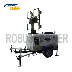 Torre de Iluminación Móvil para Minería con Generador Diésel y Lámpara de Halogenuros Metálicos de 4000W - Product Image 2