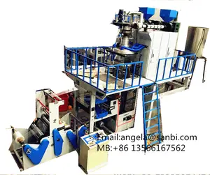 Double Layer High Speed PP /Polypropylene Plastic Film Extruder Blowing Machine price (CE)