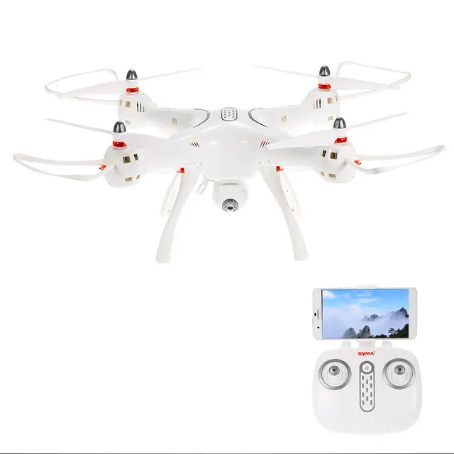 SYMA X8PRO GPS DRON WIFI FPV Với 720 P HD Máy Ảnh Có Thể Điều Chỉnh Máy Ảnh Drone 6 Trục Độ Cao Giữ x8 pro FPV Ảnh Tự Sướng Bay Không Người Lái Máy Bay Trực Thăng