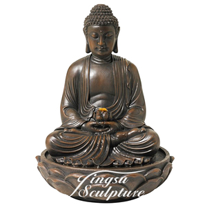 Fuente de Buda en <span class=keywords><strong>Cascada</strong></span> de Bronce a Bajo Precio - Product Image 5