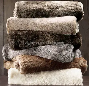 supersoft heated faux fur plush throw for sofas