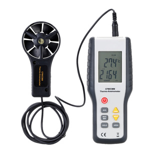 Tela lcd cfm/cmm anemômetro, térmico alto sensível termo-anemômetro, medição da velocidade do vento - Product Image 1