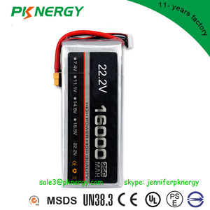 Haute qualité 25C rechargeable RC batterie Lipo 6 s 22.2 v 16ah lithium polymère batterie Pour Rc Drones - Product Image 3