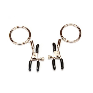 Pinzas <span class=keywords><strong>de</strong></span> pezón inoxidable con anillo, Clips <span class=keywords><strong>de</strong></span> Bondage, juegos <span class=keywords><strong>de</strong></span> esclavo para adultos - Product Image 2
