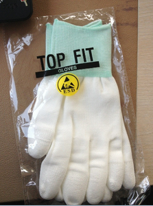 Guantes Antiestáticos Marca LEENOL, Guantes <span class=keywords><strong>ESD</strong></span> con Ajuste al Dedo, Guantes con Logotipo en la Palma - Product Image 6