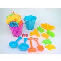 Plástico popular alta qualidade da água boa crianças conjuntos de praia brinquedo balde e pá