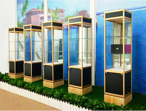 <strong>Curio</strong> <strong>Cabinet</strong> <strong>with</strong> <strong>Glass</strong> <strong>Doors</strong>