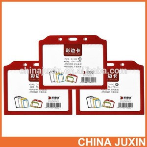 Vente en gros la <span class=keywords><strong>mode</strong></span> rbd pvc transparent nom de titulaire de la carte pour l'<span class=keywords><strong>exposition</strong></span> - Product Image 5