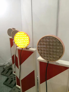 200 300mm Wired LED Barricade Lampeggiante di Avvertimento Semaforo lucignolo per Segnaletica Stradale Rimorchio - Product Image 4