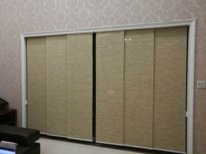 <span class=keywords><strong>l</strong></span> medio ambiente tejida material de yute corredera deslizamiento grupo pista vertical casa Centro divisor puerta cortina - Product Image 4