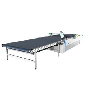 High speed Single layer automatic fabric garment textile cutting machine