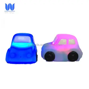Juguetes de baño educativos con luz led, juguete flotante para bañera y coche