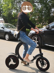Noi magazzino bici <span class=keywords><strong>elettrica</strong></span> nascosta batteria <span class=keywords><strong>pieghevole</strong></span> Ebike 14 pollici bicicletta <span class=keywords><strong>elettrica</strong></span> - Product Image 3