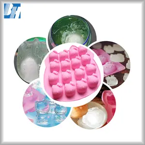 Cubo de hielo de silicona de 16 cavidades, Mini bandeja con forma de Animal, fruta, producto de molde para dulces, nuevo