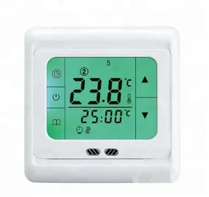 Controlador de temperatura doméstico, tela de toque termorregulador