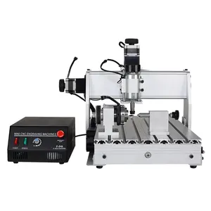 Woodworking 4 axis CNC Router 3040 Z-DQ Engraving Machine With Ballscrew