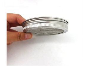 Kit de pots à graines en acier inoxydable avec couvercle étanche, accessoire pour bocaux de maçon à large bouche, ne rouille pas, cadeau - Product Image 3