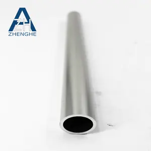 16mm-200mm Pipe Aluminum Round Tube With Anodizing Treatment Oval Tube Profile