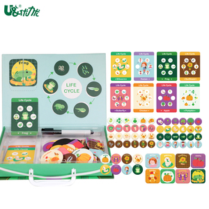 Life Cycle Preschool Teaching Educational Students Learning Tools Magnetic Puzzle Toys