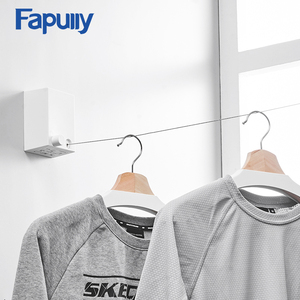 Séchoir à <span class=keywords><strong>linge</strong></span> carré en ABS pour intérieur et extérieur, corde à <span class=keywords><strong>linge</strong></span> <span class=keywords><strong>rétractable</strong></span> en ABS de 4,2 m/165 pouces - Product Image 3