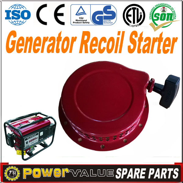 SPARE PARTS 2014 Recoil Starter Assy For Power Generator Recoil Starter For Portable Generator