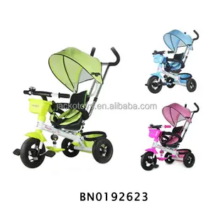 2 in 1 Stroller Tricycle kids pedal tricyle baby stroller