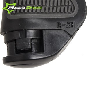 Rockbros vélos Bike vtt composants Bar ends poignées caoutchouc poignées & Aluminum Barend guidon ergonomique poignées douces - Product Image 5