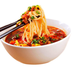 Nouilles fines chinoises Ramen Lamen, nouilles sèches épicées en gros, nouilles Ramen de qualité supérieure, halal, 3-5 minutes, sac en plastique, farine de blé de CN;SHN - Product Image 4