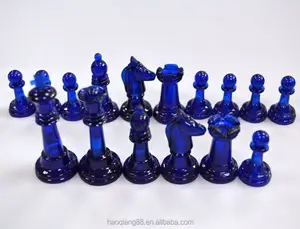 Plastic Chess Game Pieces With Custom Design Board