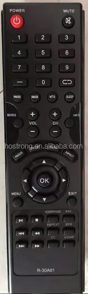 R-30A01 remote control cerdas rumah karaoke digital kunci kontrol x vision tv fortec star remote control