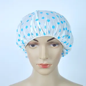 Gorro <span class=keywords><strong>de</strong></span> ducha <span class=keywords><strong>de</strong></span> PVC, gorros <span class=keywords><strong>de</strong></span> <span class=keywords><strong>baño</strong></span> para cabello largo, bonito, nuevo diseño - Product Image 2