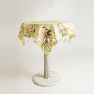 Ngày lễ phục sinh Bunny Thêu cutworks apppliqued Bảng vải Cake Topper Vuông 36 Bởi 36 Inch - Product Image 1