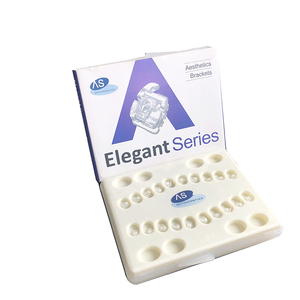 Staffa autolegante in zaffiro ortodontico Clear Brace Elegant Series - Product Image 5