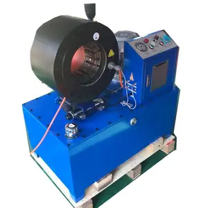 factory hydraulic air condition hose crimping machine