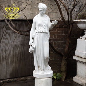 Statue <span class=keywords><strong>de</strong></span> <span class=keywords><strong>femme</strong></span> romaine en marbre sculpté à <span class=keywords><strong>la</strong></span> main jardin extérieur décor à <span class=keywords><strong>la</strong></span> maison jardin extérieur décor à <span class=keywords><strong>la</strong></span> maison Sculpture à vendre - Product Image 4