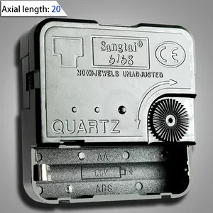 Meccanismo <span class=keywords><strong>per</strong></span> Orologio Super Silenzioso Sangtai 6168 con Movimento Continuo, Parti <span class=keywords><strong>per</strong></span> <span class=keywords><strong>Orologi</strong></span> CE ROHS, Accessori <span class=keywords><strong>per</strong></span> <span class=keywords><strong>Orologi</strong></span> - Product Image 1