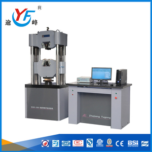 YF 600KN WAW 마이크로 컴퓨터 제어 전기 유압 서보 범용 테스트 기계 - Product Image 2