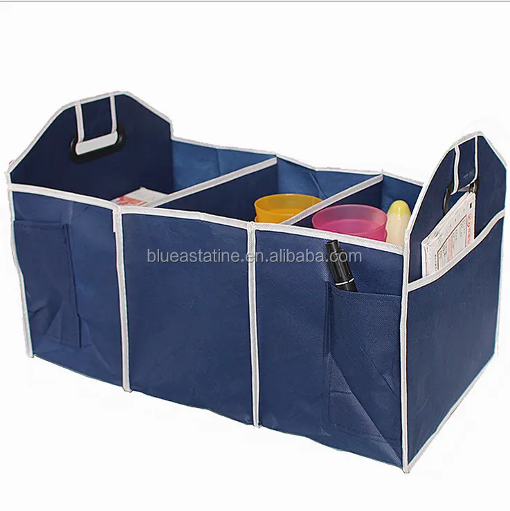 Car Trunk Boot Organiser Collapsible Storage Holder Bag Foldable Travel Tidy Box