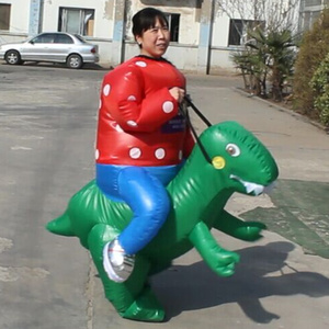 Thực Tế Jurassic Thế Giới Đi Bộ Dành Cho Người Lớn Phim Hoạt Hình Kích Thước Cuộc Sống Inflatable Dinosaur T-REX Trang Phục - Product Image 4