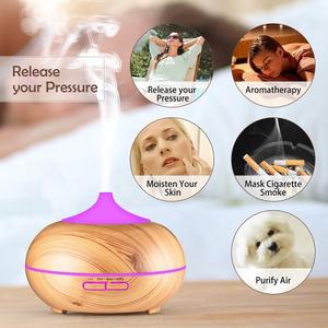 Palo Chine Bois <span class=keywords><strong>de</strong></span> Pulvérisation À Ultrasons Spa <span class=keywords><strong>Brume</strong></span> <span class=keywords><strong>Diffuseur</strong></span> Avec Tir Lumières Pour La Maison - Product Image 5