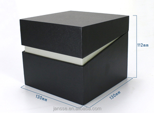 Personalizado brillante caja de reloj de madera, pintura laca caja de reloj de madera, reloj negro caja de madera con logotipo - Product Image 6