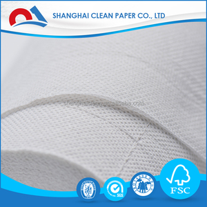 100% Tái Chế Bột Giấy Trắng Cuộn Giấy Tự Nhiên Khăn Ăn 2 Ply 160 Sheets Tissue Giấy Tùy Chỉnh Dập Nổi Giấy Vệ Sinh - Product Image 3