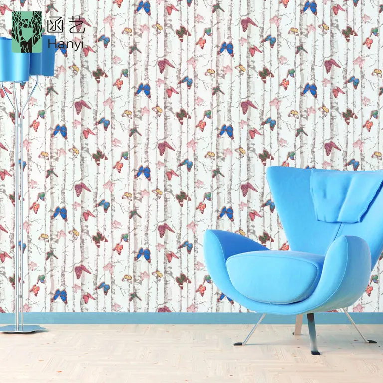 vinyl wallpaper tahan air wallpaper untuk kamar mandi,3d butterfly wallpaper sticker