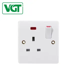 VGT-enchufe e interruptor impermeable para exteriores, bajo consumo de energía, Malasia