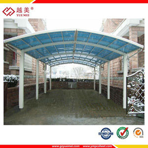 Polycarbonate feuille pleine pour moderne Bus Station Shelter Design - Product Image 5