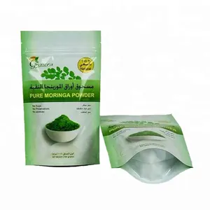 Pochette de papier d'aluminium d'emballage de poudre de Moringa étanche à l'humidité de qualité alimentaire