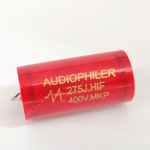 Tụ Âm Thanh Hình Ống 1- Audiophiler Axial MKP 400V 0.47Uf 1Uf 1.5Uf 2.2Uf 2.7Uf 3.3Uf 4.7Uf 5.6Uf 6.8Uf 8.2Uf 10UF - Product Image 1
