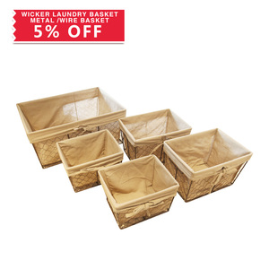 10% OFF! Best Selling Custom Size Houseware Mesh Metal <strong>Wire</strong> <strong>Storage</strong> <strong>Basket</strong> - Product Image 1